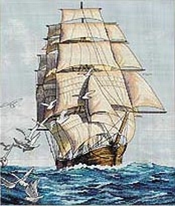 Clipper ship voyage