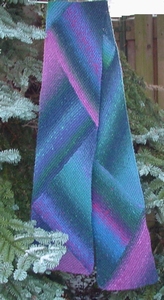 Sjaal in kleurvlakken