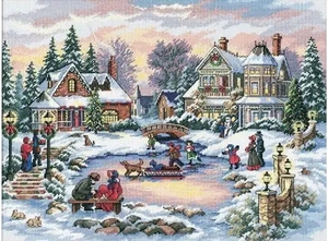 Een winterse kerst